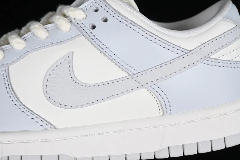 All categories Nk SB Dunk series Nk SB Dunk Low low-top sneakers J version Nk Dunk Low "Needlework" embossed gray SB low-top sports and leisure sneakers FJ4553-133